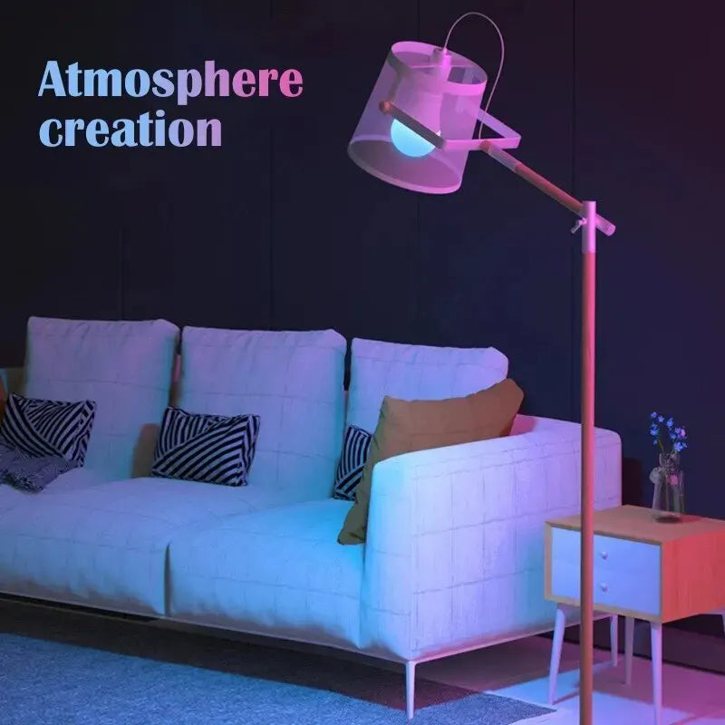 16 Colour RGB Smart LED Bulb E27 – Dimmable with Remote Control