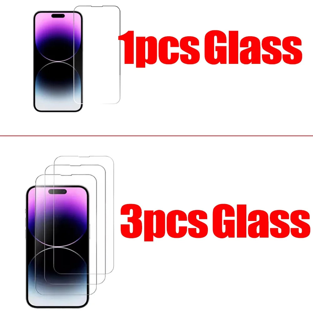 HD Tempered Glass Screen Protector for Smartphones (9H, Anti-Scratch)