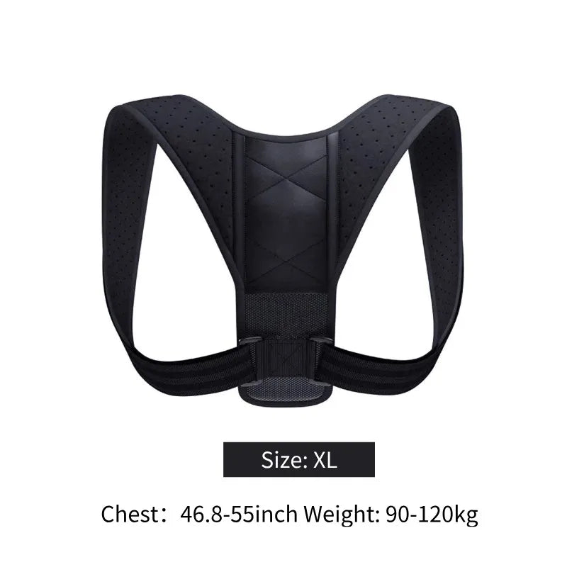 Back Posture Correction Belt | Breathable Hunchback & Sitting Posture Support for Men & Women