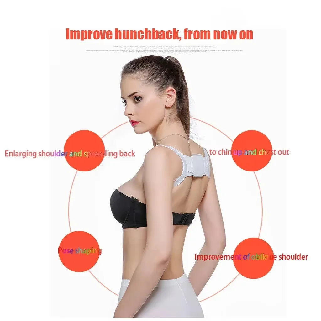 Invisible Posture Corrector | Adjustable Back Support for Men & Women – Health & Spine Care