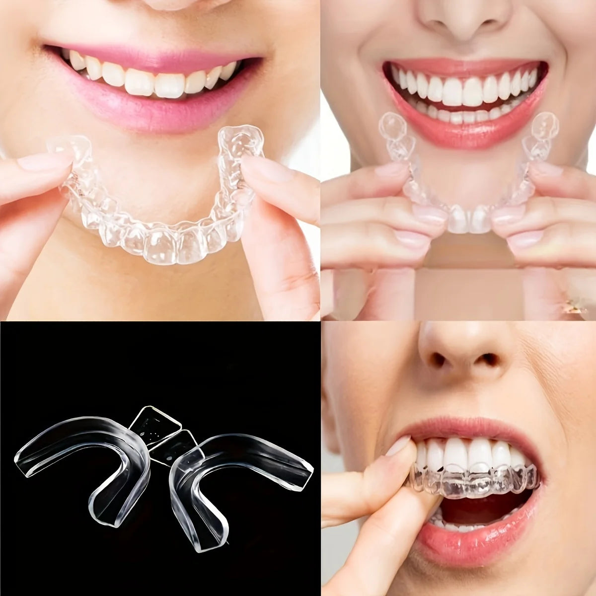 Silicone Teeth Aligner & Whitening Tray | Invisible Dental Orthopedic Night Guard
