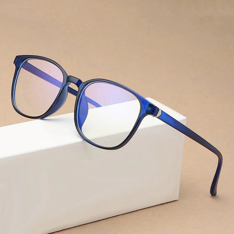 Anti Blue Light Computer Glasses | Transparent Square Frame Eyewear for Men & Women