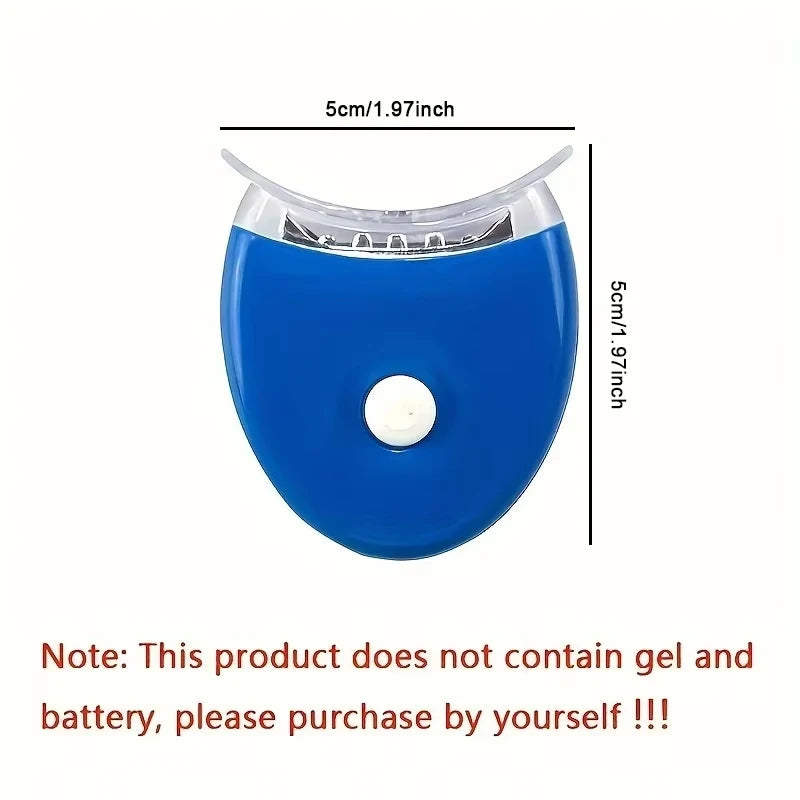 LED Teeth Whitening Light | Blue Light UV Bleaching Lamp for Brighter Smile at Home