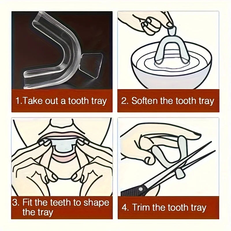Silicone Teeth Aligner & Whitening Tray | Invisible Dental Orthopedic Night Guard
