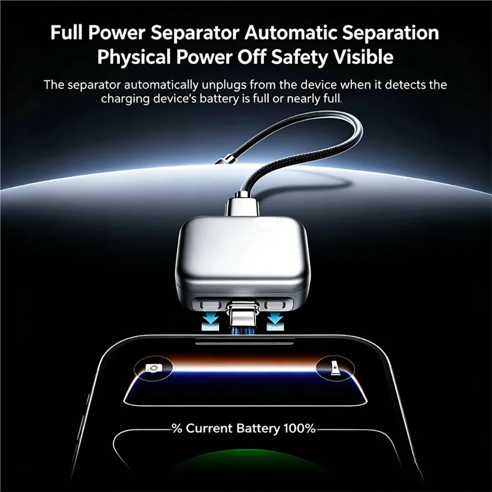 140W PD Fast Charging Adapter with Auto Power-Off Protection