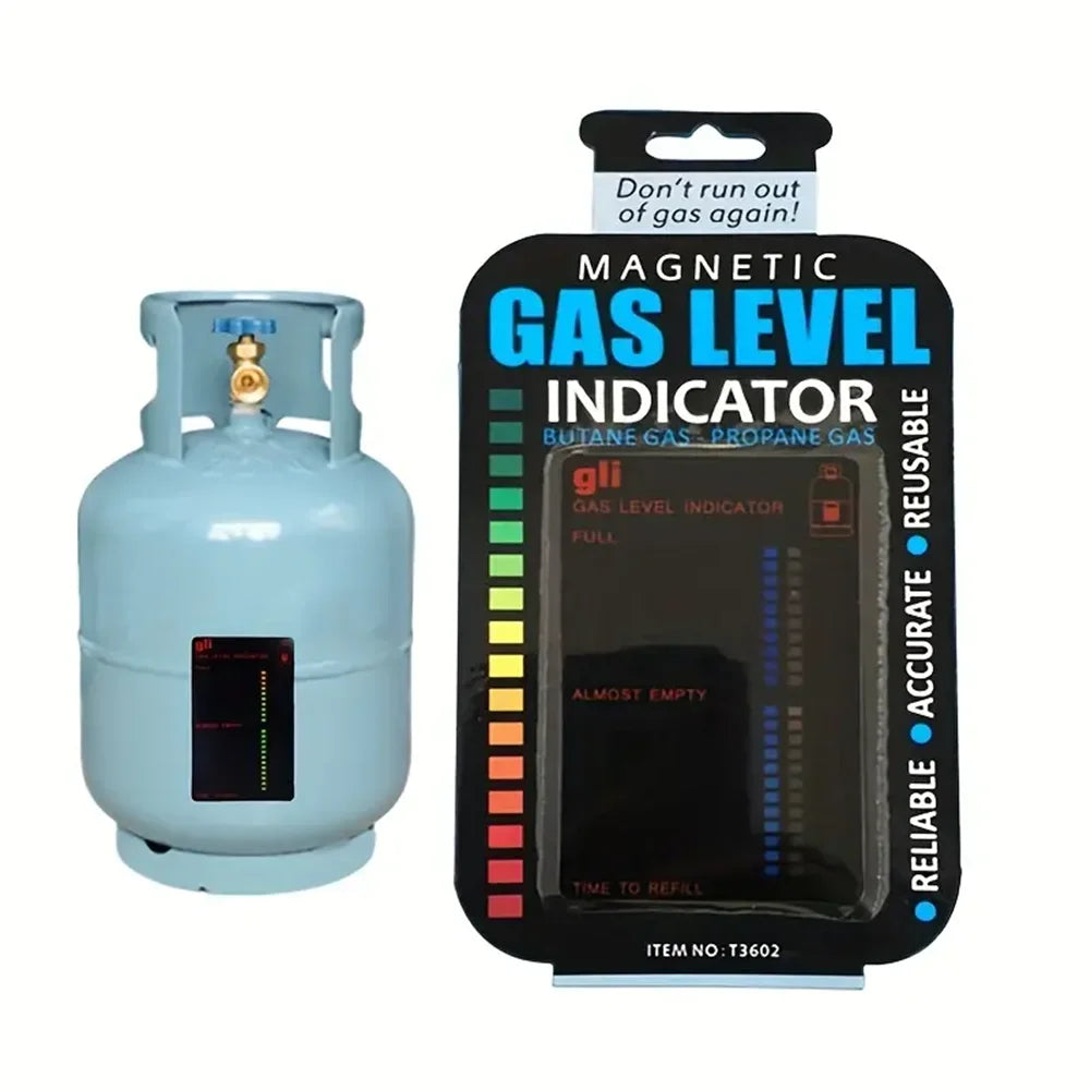 Gas Tank Level Indicator | Propane Butane LPG Fuel Gauge – No More Guessing When Your Gas Runs Out