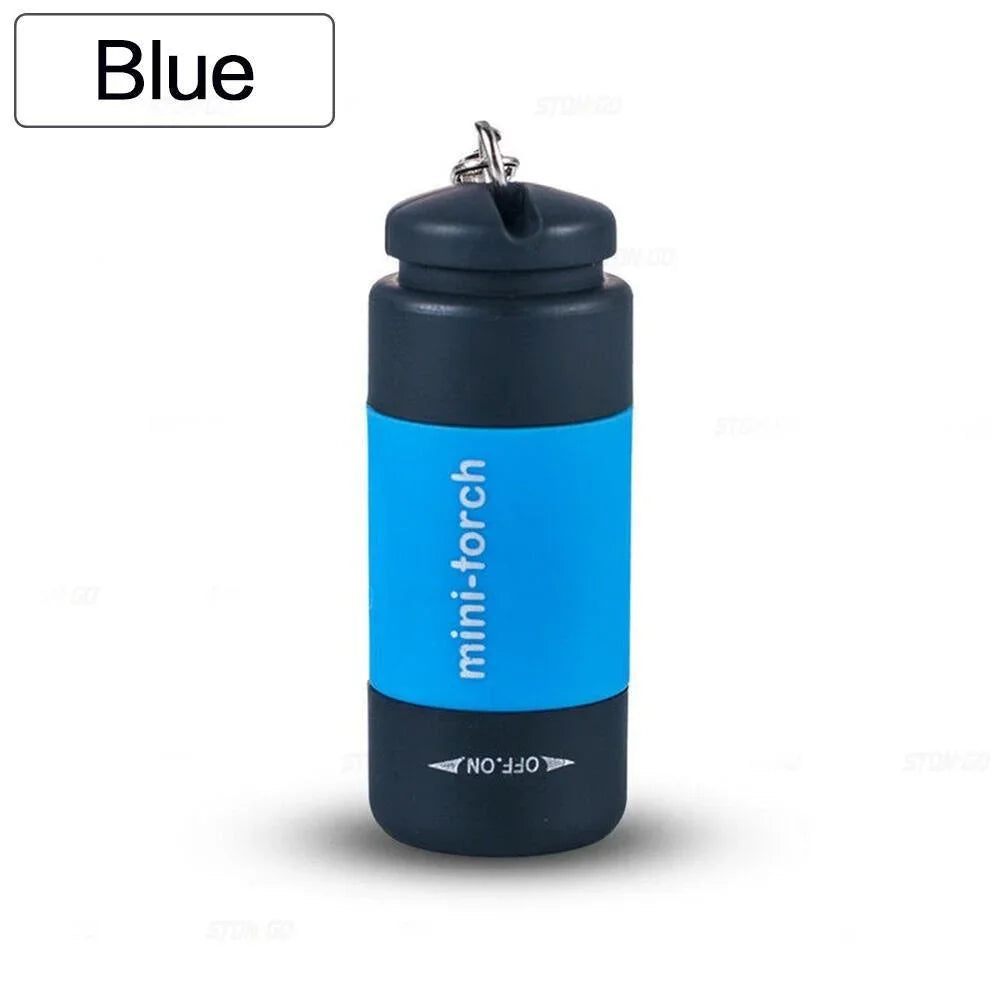 Pocket Keychain Flashlight USB Rechargeable Waterproof LED