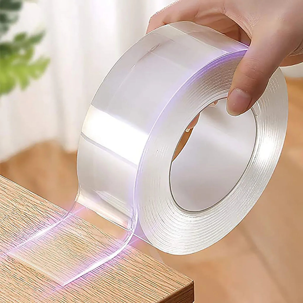 Ultra-Strong Double Sided Monster Tape | Waterproof Nano Adhesive Wall & Home Tape