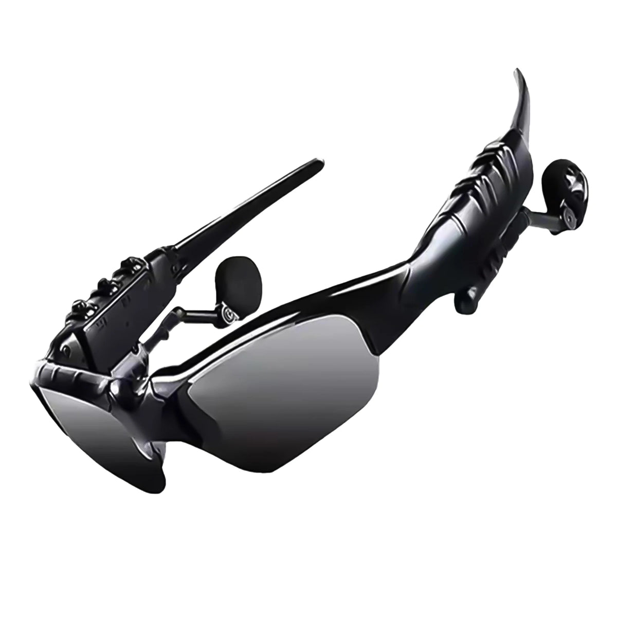 Bluetooth Wireless Sunglasses with Built-In Headphones | UV Polarized Lenses for Travel, Meetings & Sports