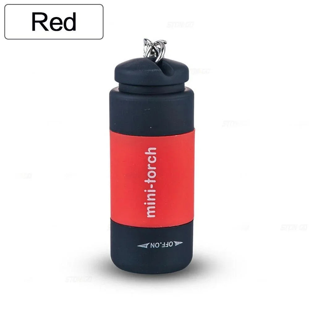 Pocket Keychain Flashlight USB Rechargeable Waterproof LED