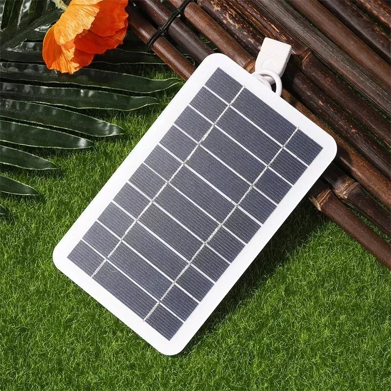 Portable Solar Charger with USB-C | Fast Charging Panel for iPhone, Samsung & Power Banks