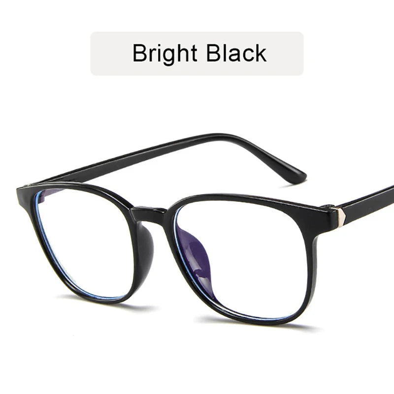 Anti Blue Light Computer Glasses | Transparent Square Frame Eyewear for Men & Women