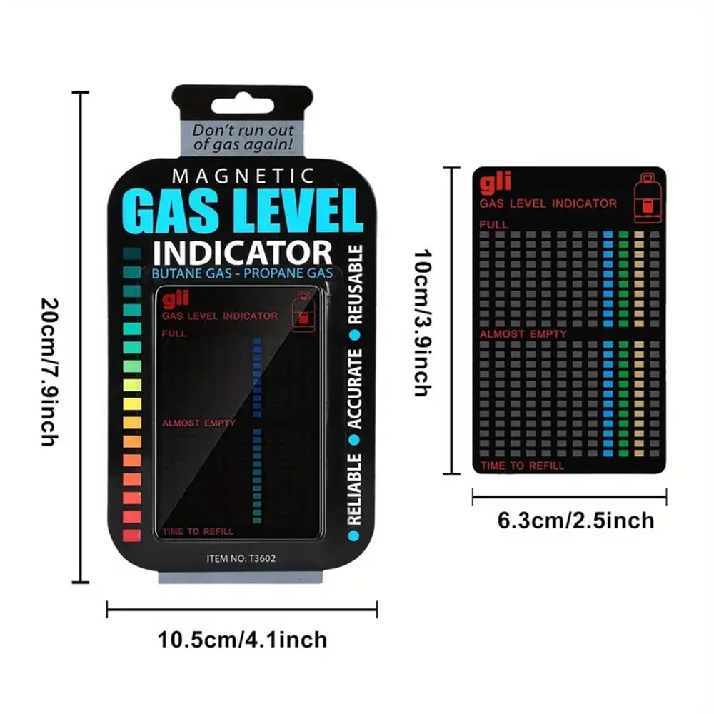 Gas Tank Level Indicator | Propane Butane LPG Fuel Gauge – No More Guessing When Your Gas Runs Out