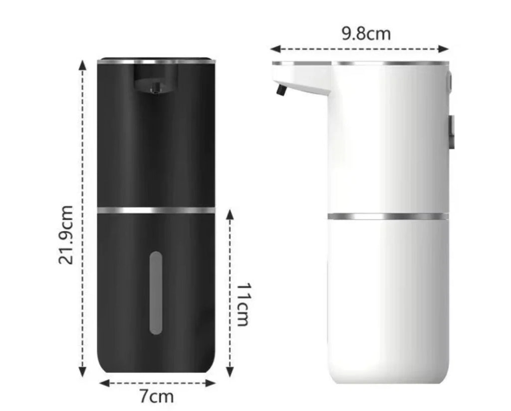 Rechargeable Automatic Foam Soap Dispenser – Wall Mount with Multi Speed