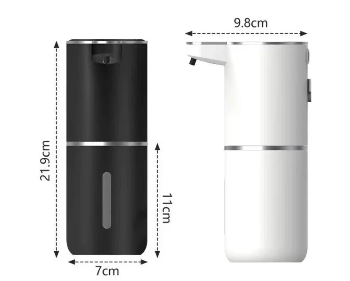 Rechargeable Automatic Foam Soap Dispenser – Wall Mount with Multi Speed