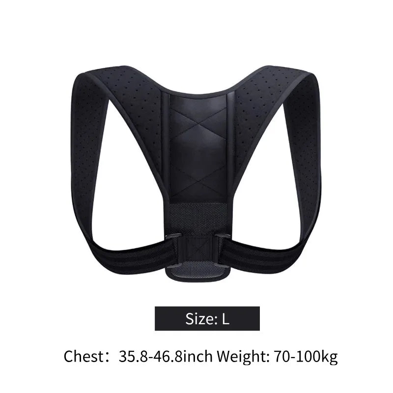 Back Posture Correction Belt | Breathable Hunchback & Sitting Posture Support for Men & Women