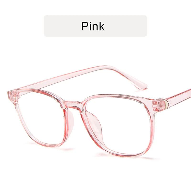 Anti Blue Light Computer Glasses | Transparent Square Frame Eyewear for Men & Women