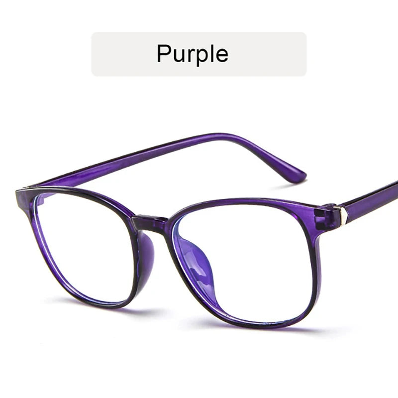Anti Blue Light Computer Glasses | Transparent Square Frame Eyewear for Men & Women