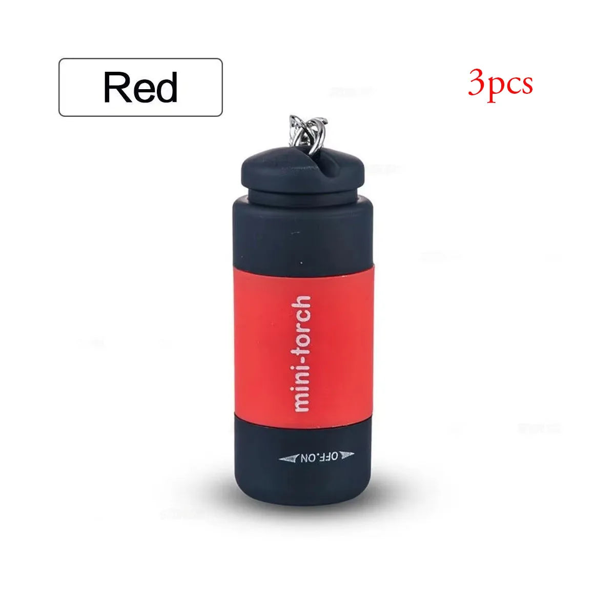 Pocket Keychain Flashlight USB Rechargeable Waterproof LED