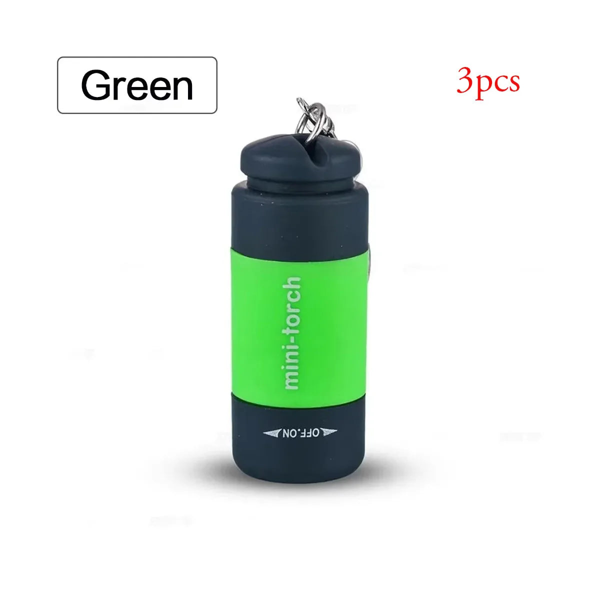 Pocket Keychain Flashlight USB Rechargeable Waterproof LED