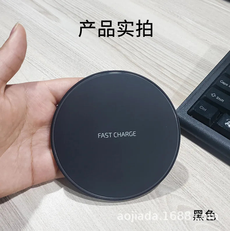 50W Fast Wireless Charging Pad for Android & iOS Smartphones