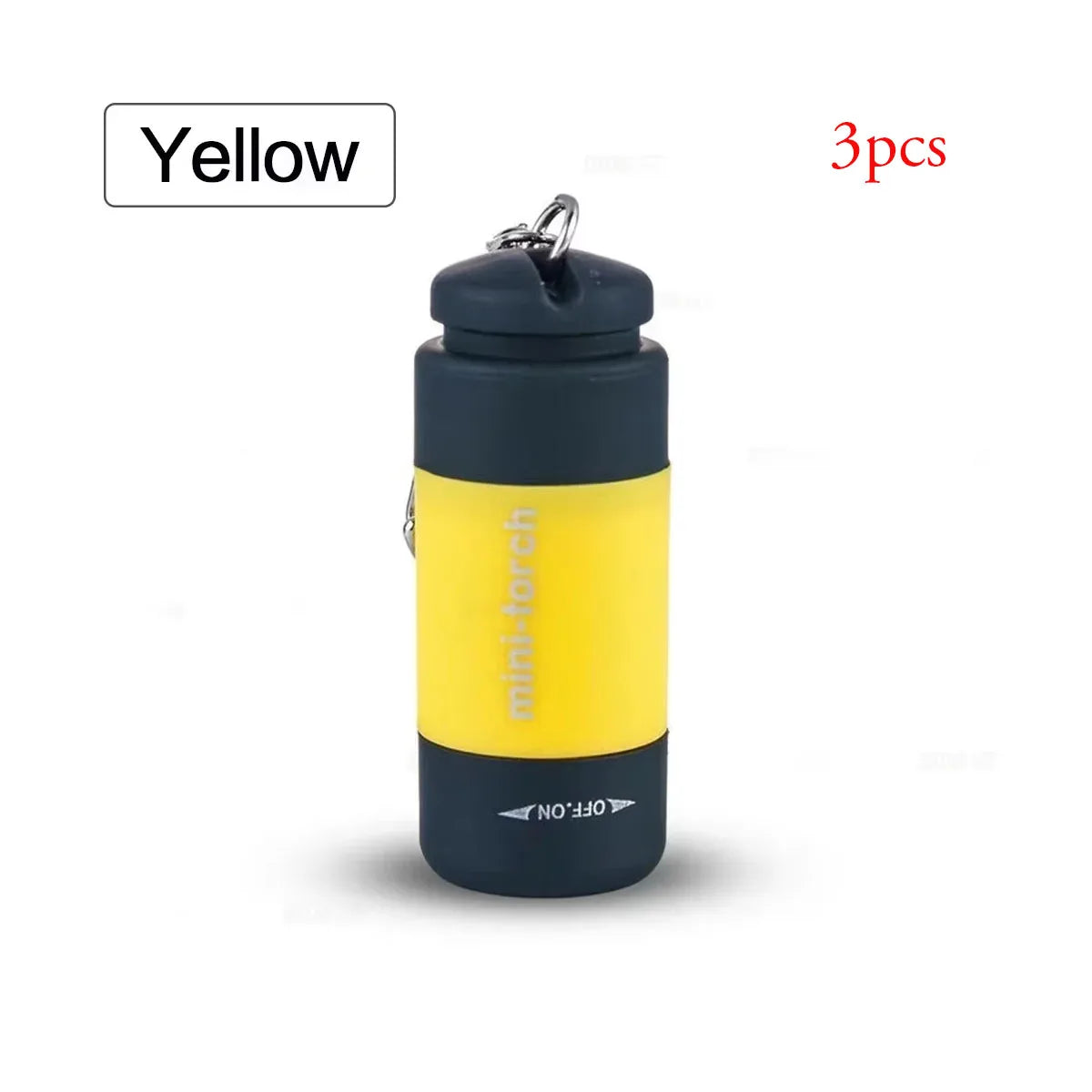 Pocket Keychain Flashlight USB Rechargeable Waterproof LED