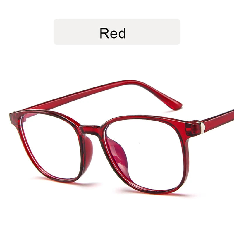 Anti Blue Light Computer Glasses | Transparent Square Frame Eyewear for Men & Women