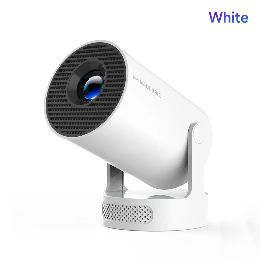 8K WiFi6 Portable Projector Android 14 with Bluetooth 5.4 - HY300 Pro
