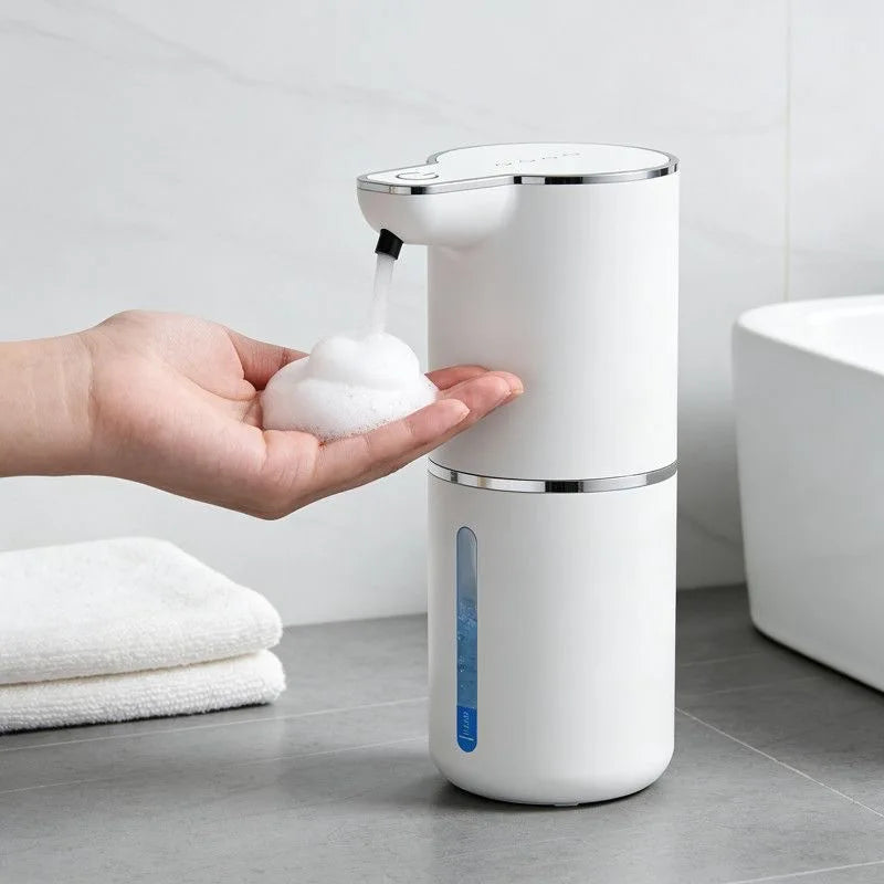 Rechargeable Automatic Foam Soap Dispenser – Wall Mount with Multi Speed