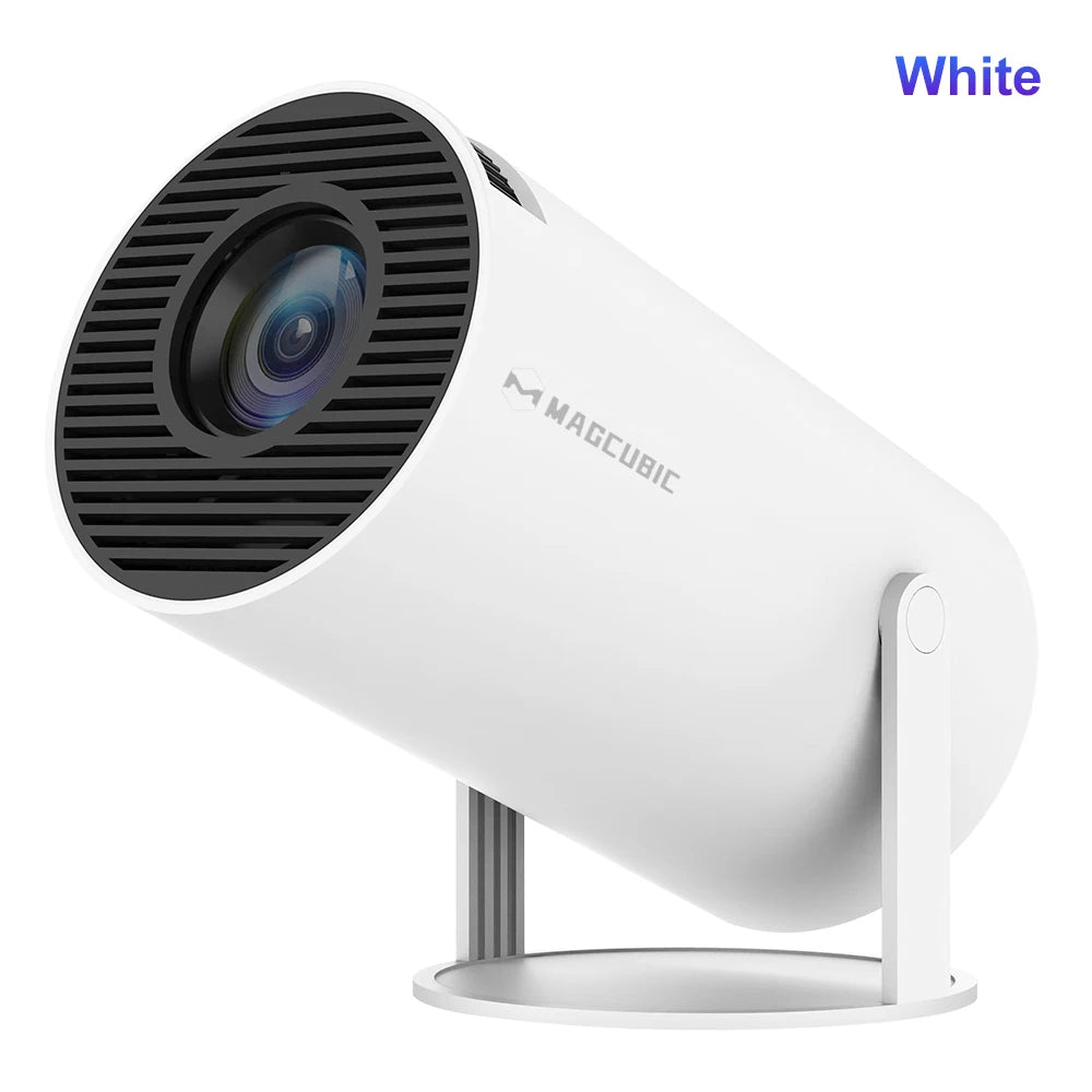 8K WiFi6 Portable Projector Android 14 with Bluetooth 5.4 - HY300 Pro