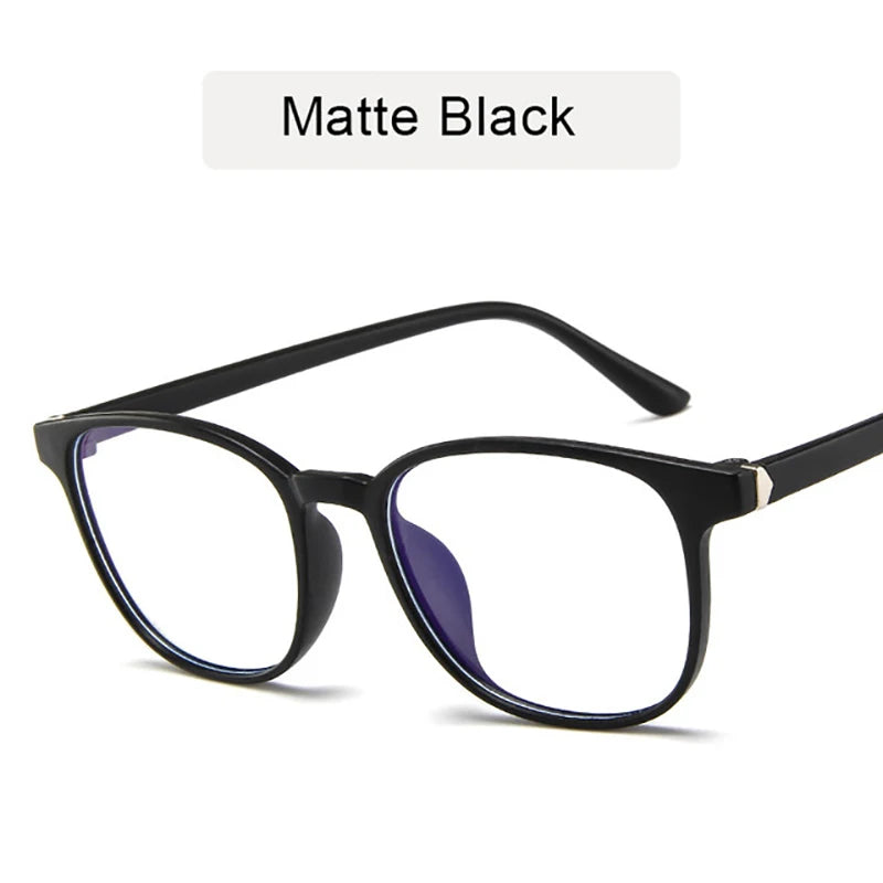 Anti Blue Light Computer Glasses | Transparent Square Frame Eyewear for Men & Women