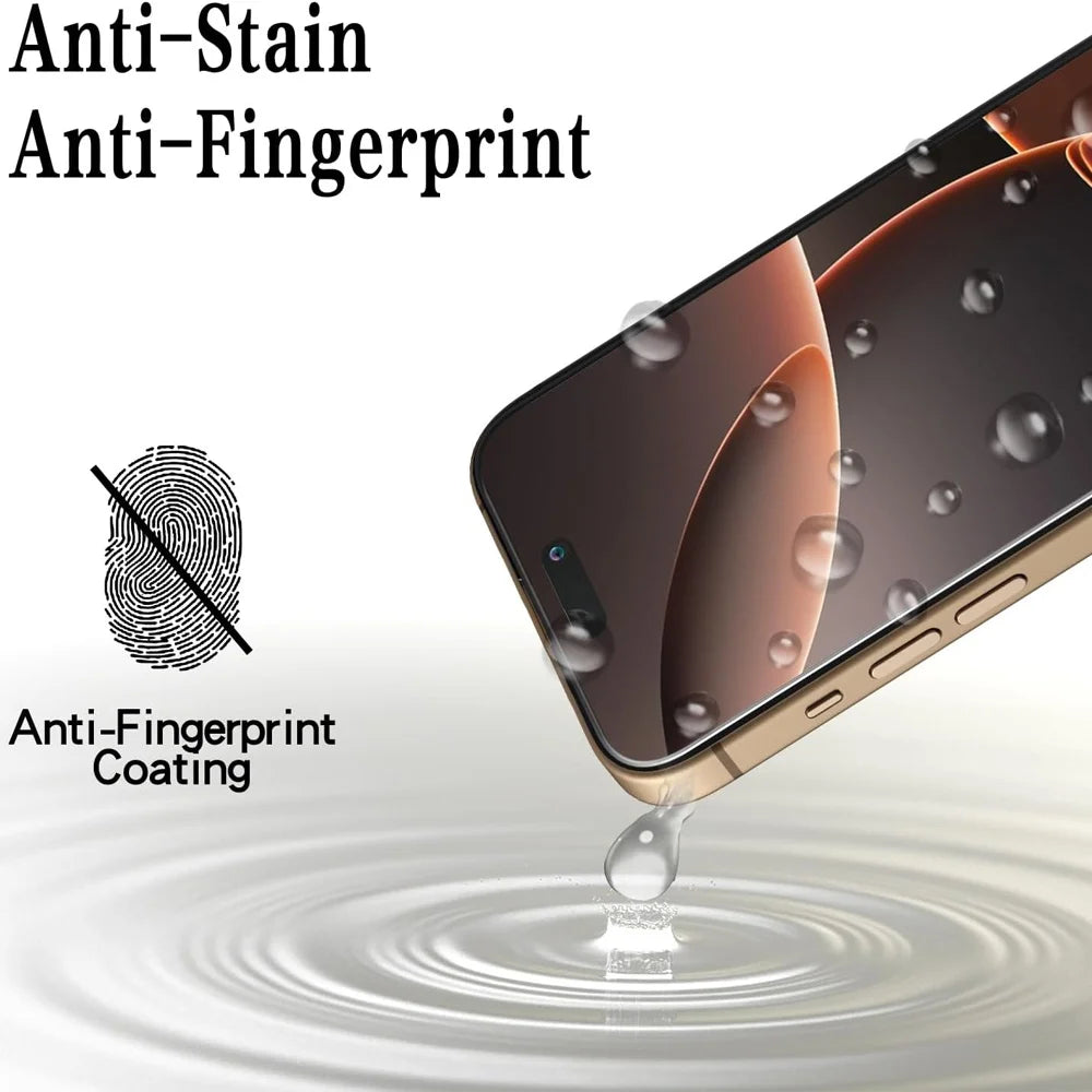 HD Tempered Glass Screen Protector for Smartphones (9H, Anti-Scratch)