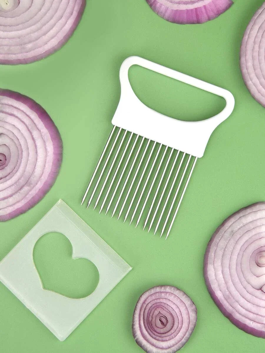 Stainless Steel Onion & Potato Slicer Holder
