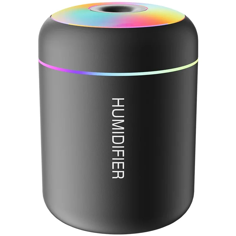 Mini USB Air Humidifier & Aroma Diffuser | Essential Oil Mist Maker for Car & Home