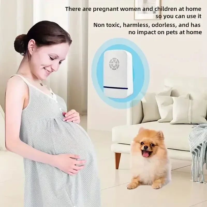 Ultrasonic Pest Repellent Plug-In | Indoor Insect Control for Mosquitoes, Mice & More