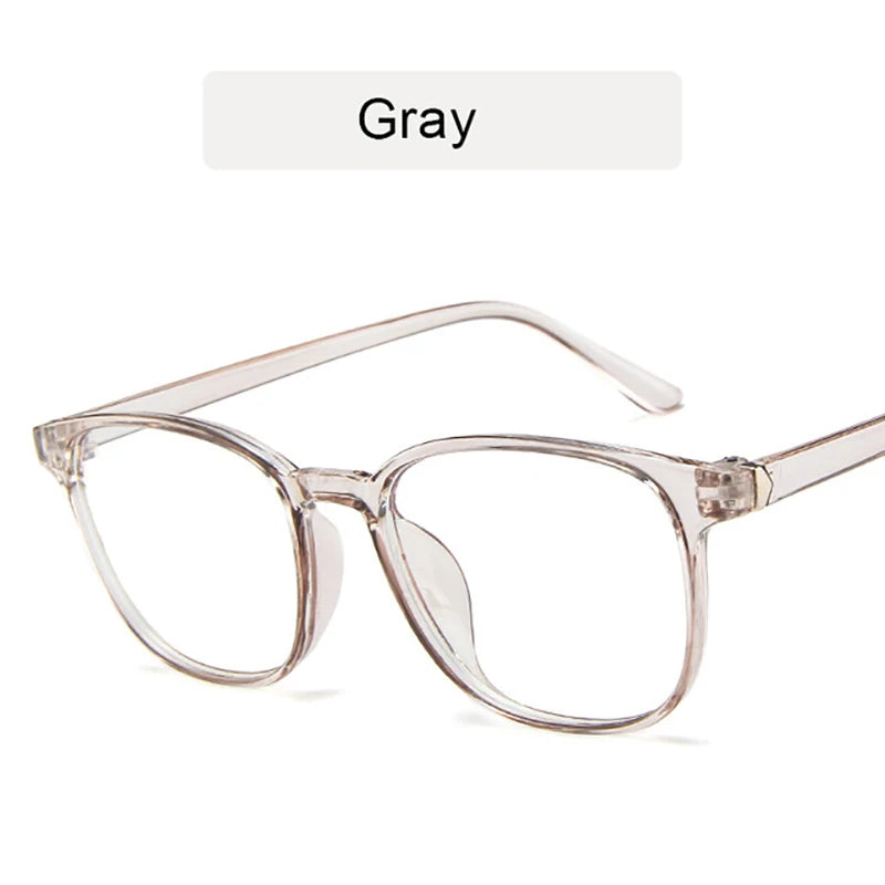 Anti Blue Light Computer Glasses | Transparent Square Frame Eyewear for Men & Women