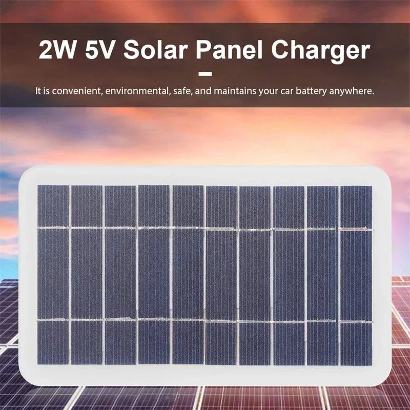 Portable Solar Charger with USB-C | Fast Charging Panel for iPhone, Samsung & Power Banks