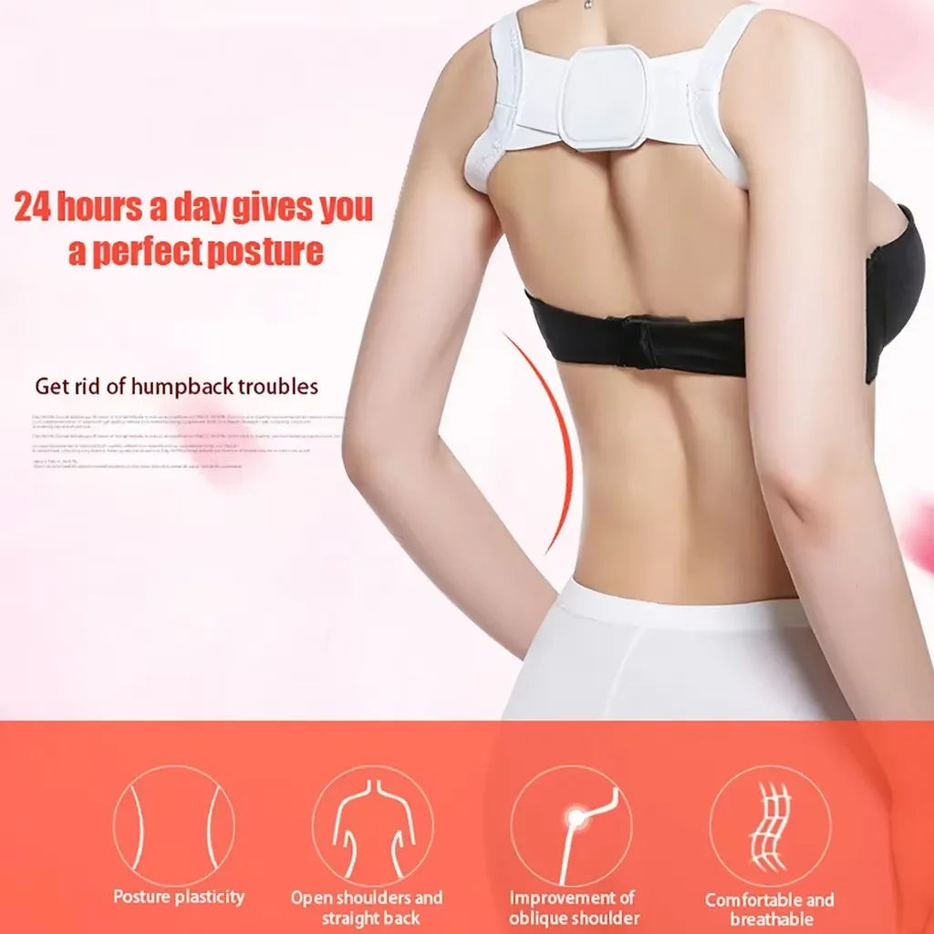 Invisible Posture Corrector | Adjustable Back Support for Men & Women – Health & Spine Care