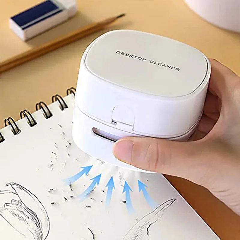 Mini Desktop Vacuum Cleaner – Keyboard & Home Office Use