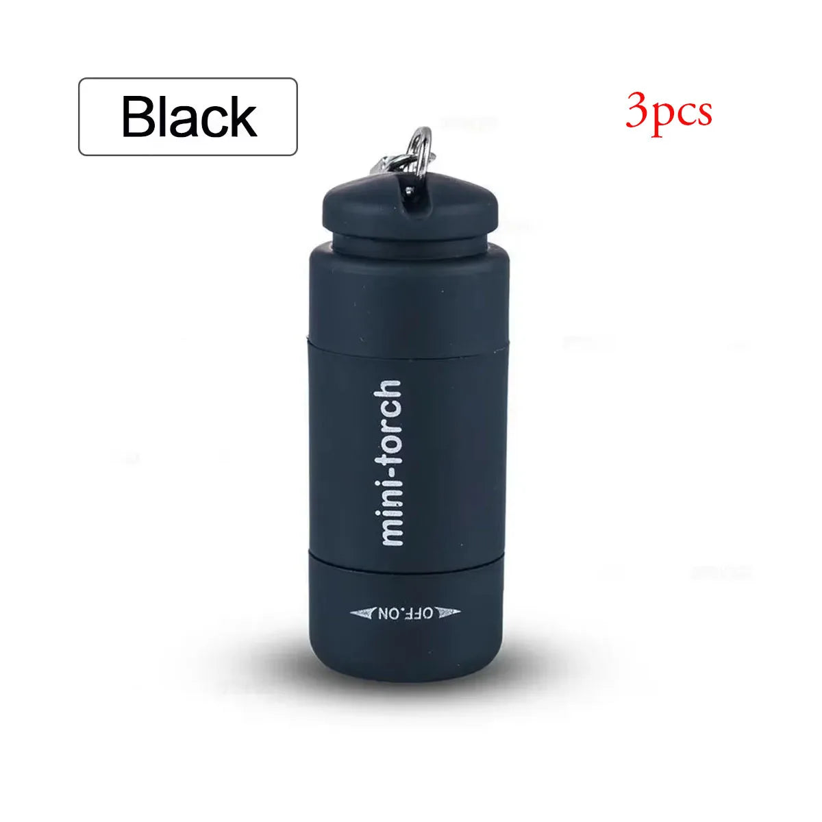 Pocket Keychain Flashlight USB Rechargeable Waterproof LED