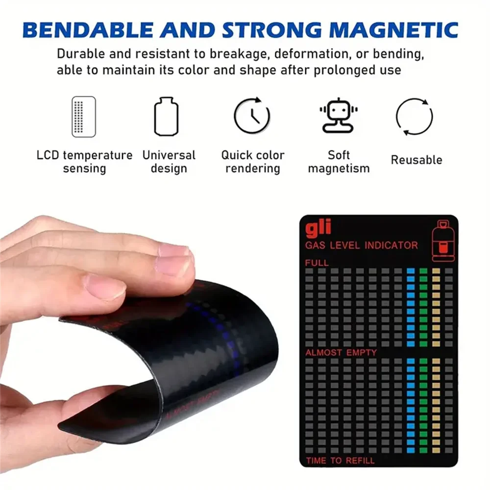 Gas Tank Level Indicator | Propane Butane LPG Fuel Gauge – No More Guessing When Your Gas Runs Out