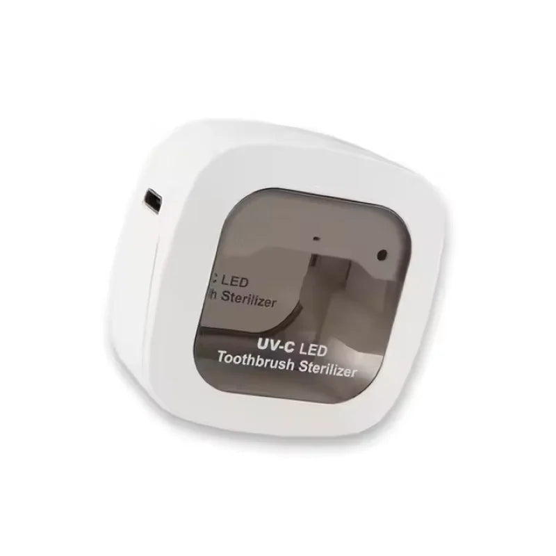 UV-C Toothbrush Sterilizer – Kill 99.99% of Germs, Rechargeable