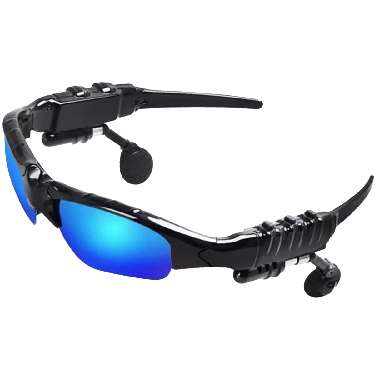 Bluetooth Wireless Sunglasses with Built-In Headphones | UV Polarized Lenses for Travel, Meetings & Sports
